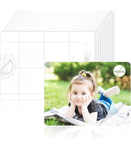 Lamineerfolie A7 Zelfklevend – 50 Stuks, 86x117 Mm, Koud Lamineren – Geen Machine Nodig, Snijbaar, Ideaal Voor Foto's, Visitekaartjes & ID-kaarten 2 miniatura
