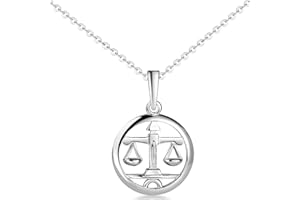 MATERIA by Matthias Wagner Wisiorek ze znakiem zodiaku, srebro próby 925, damski i męski,