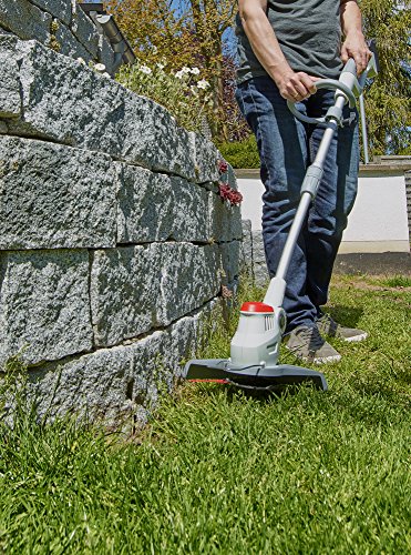 IKRA Akku Rasentrimmer IART 2520 LI, inklusiv Akku und Ladegerät 20 V, Schnittkreis 250 mm, Nylonmesser für scharfen Schnitt - 2