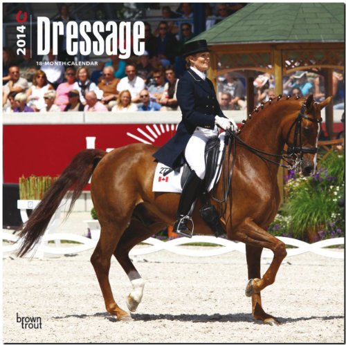 Dressage 2014 - Dressurreiten: Original BrownTrout-Kalender [Mehrsprachig] [Kalender]