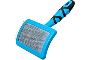 Groom Professional Soft Curved Slicker Brush, Medium