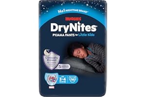 Huggies - Dry Nites - 3-5 ans - Garçon - 16 Couches