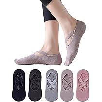 Buy Be Strong Grip Socks (Black/White) Non-Slip Grip Socks for Pilates, Yoga, Barre | Sticky Be Socks