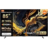 Xiaomi TV Max 85 2025 | Ultra Geniş 4K Ekran | Quantum Dot Ekran | 144Hz Yenileme Hızı, Dolby Vision, Dolby Atmos&sup1; | AI İşlem