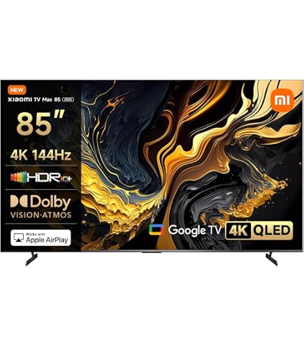 TCL 85-Inch P8K QLED 4K UHD Smart TV | Google TV, 144Hz, HDR10+