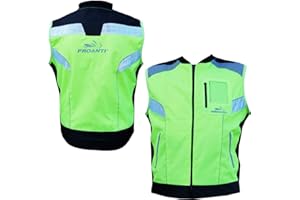 PROANTI Moto Chaleco Reflectante Chaleco de Seguridad Moto Quad Neon Chaleco de motoristas®