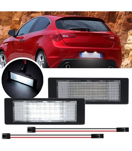 Modulo LED Per Luce Ingresso Recambo Per Alfa Romeo Spider 916/939 (1994-2010), Bianco Freddo 6000K, Canbus, Omologato E