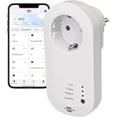Brennenstuhl Wifi &Ouml;zellikli Zaman Ayarlı Ses Kontroll&uuml; Akıllı Priz, Standart