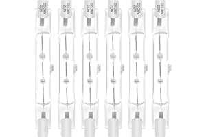 MOROTTY R7S żarówka halogenowa 118 mm, 230 W, 230 V, ściemniana żarówka halogenowa, 2800 K, ciepła biel, 4200 lm, żarówka bezpieczeństwa J78 118 mm, do reflektorów, bezpieczeństwa, krajobrazu, lamp