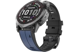 MYSNBKN Cinturino per Garmin Fenix 7/Fenix 6/Fenix 6 PRO/Fenix 5/Fenix 5 Plus/Forerunner 935/945, 22mm Cinturino di Ricambio in Silicone, Braccialetto Quick-Fit
