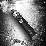 VAPTIO Superman C-II Kit,100W (Max) E-Zigarette Starterset Vape Anfänger/ Experte, Top Refill Verdampfer mit Luftfluss Kontrolle,0,25 ohm Sub Ohm Verdampferkopf,3000mAh Akku, 510er Gewinde, e Rauchen/e shisha, umfassen keines Nikotion und keine E Flüssigkeit, schwartz -