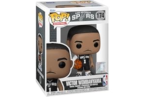 Funko Pop! NBA: Spurs - Victor Wembanyama - Figurine en Vinyle à Collectionner - Idée de Cadeau - Produits Officiels - Jouets pour Les Enfants et Adultes - Sports Fans
