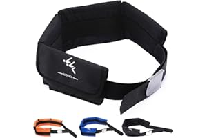 MOOCY MOPHOEXII 4 Neoprene Pocket Scuba Weight Belt，Spear Fishing Nylon-fit for Waist 32' to 52' - Quick-Release Buckle