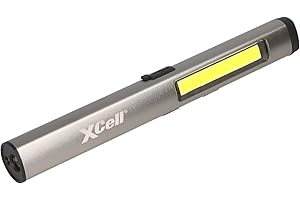XCell ESEN179 Stiftlampe Penlight mit wiederaufladbarem Akku, 165 mm
