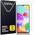 Didisky Tempered Glass Screen Protectors for Samsung Galaxy a41, [ 2 Pack ] Anti-Scratch, 9H Hardness,Bubble-Free, HD Clarity, Anti Scratch, Easy to install