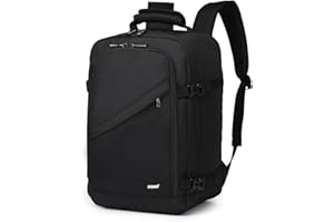 Kono Ryanair Underseat Travel Backpack 40x20x25 Cabin Size for Airplane, Cabin Bag 45x33x20 45x36x20 for Easyjet, Carry-ons Hand Luggage Bag 55 x 35x 20 for Men and Women