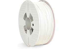 Verbatim PET-G Filament 3D Printing 2.85mm 1kg Polyethylene Terephthalate Glycol Filament for Material Extrusion for 3D Printer and 3D Pen 3D Printer Filament PET-G White
