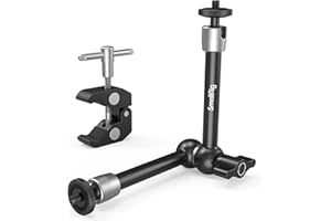 SMALLRIG 10 Zoll Magic Arm mit Super Clamp Large Crab Zangenclip für Monitor LED Licht - KBUM2732B