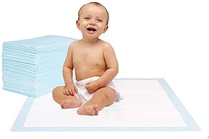 ‎HERRMANN Krankenunterlage für Menschen mit Blasenschwäche | 100 Stück | 6-lagig saugstarke Inkontinenzunterlage 40 x 60 cm | Ideal auch für Babys oder als Welpenunterlage