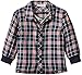 3 Pommes Baby-Boys Glasgow Checkered Shirt, Red, 12-18 Months (Manufacturer Size:18 Months)