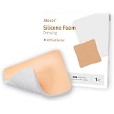 Silikon K&ouml;p&uuml;k &Ccedil;ok Katmanlı Steril Yara &Ouml;rt&uuml;s&uuml; 15x15cm