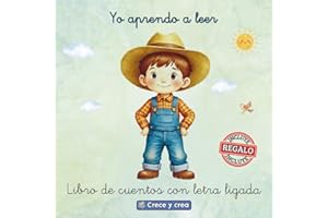 Yo aprendo a Leer 3: Libro de Cuentos con Letra Ligada. Cuentos con letra Montessori. Cuentos infantiles para niños de 5 a 7 años