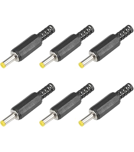 Adaptateur DC 90° Sourcing Map - 5.5mm X 2.5mm Mâle Vers 5.5mm X 2.1mm Femelle - Lot De 3 - Pour Caméras, LED