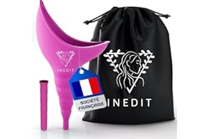 nedit Pisse Debout Femme - Urinoir Femme - Urinoir Portatif en Entonnoir Pratique Et Réutilisable - Pipi Debout