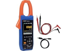 OWON Misuratore di Pinze di Corrente AC/DC, Funzione Scrittore, Funzione Oscilloscopio 3 in 1, 20000 Count True RMS, Misuratore di Pinza di Corrente Bluetooth e Oscilloscopio