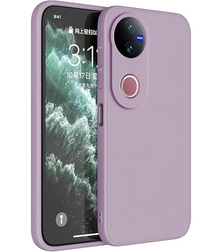 ILING Hülle Für Vivo V50 Lite 5G/4G – Ultradünne Matte Mit 360° Ring-Ständer & Militärischem Fallschutz
