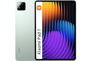 XIAOMI Pad 7 8GB RAM, 128GB ROM 4 Altavoces, WiFi, batería de 8850 mAh, Snapdragon 7+ Gen 3,Verde, sin Cargador