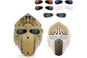 ‎KOYHENG Kayheng Full-Covered taktischen Outdoor Motorrad Helm mit Maske Schutzbrille für Jagd Paintball Military Cosplay Movie Prop