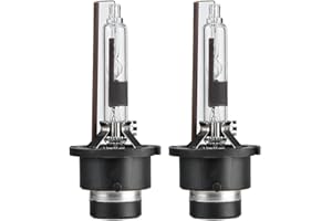 Akozon 2PCS Phare Au Xénon Pour Voiture éclairage Au Xénon D2r 6000k 35w Ampoules De Remplacement De Phare De Lampe Au Xénons De Voiture