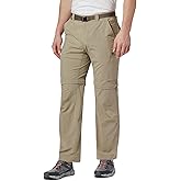 Columbia Men Loose Mid Rise Omni-Wick Ridge Convertible Hiking and Trekking Pant