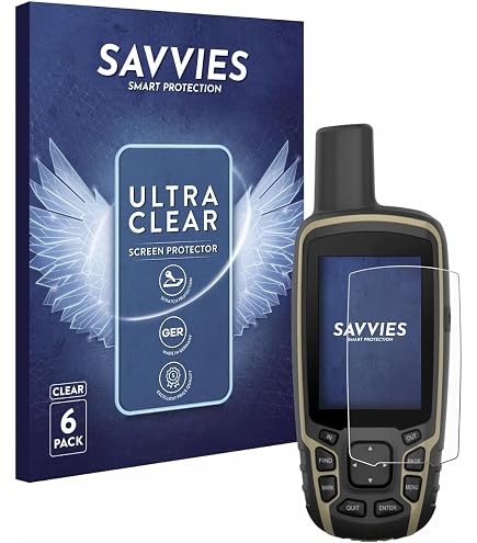 Brotect Pellicola In Vetro Ibrido 9H Per Garmin GPSMAP H1, 3 Pezzi | Ultra Sottile E Anti-impronte, Made In Germany