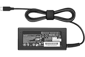 PREMIO CHOICE SMART CHOICE 65W 45W USB-C Laptop Adapter Charger for HP Elitebook x360 1030 G2 G4 G7 G8 1020 G2 1040 G5 G6 G7 G8 830-G5 840-G5 830-G6 840-G6 Zbook 14u 15u G5 G6 Laptop Charger