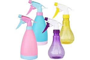 saijer Spruzzino Acqua per Le Piante, 4 pcs Plastica Bottiglie Spray Bottiglia Multifunzionale Spruzzatore Insetticida In Modo da Rendere la tua vita più Comoda (250ML,500ML)