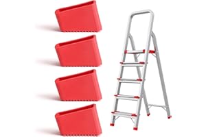 VIDACHARMY 4 Cubiertas De Goma Para Pies, Tacos Escalera 50 X 20 Mm, Antideslizantes Para Escaleras Telescópicas Y Escaleras, Pies De Goma De Repuesto Universales