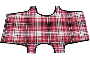 Leopet Telo di Ricambio per BRANDINA Pieghevole per Cani, in Tessuto Oxford Waterproof, AntiGraffio e ad Alta Resistenza (50x80 cm, Scozzese Rosso)