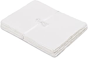 LEATHER VILLAGE Watercolor Paper - 6 X 4 inches, 50 Sheets - Mixed Media Watercolor Paper - 150 GSM Thick Deckle Edge Virgin Cotton Handmade Paper - Off White