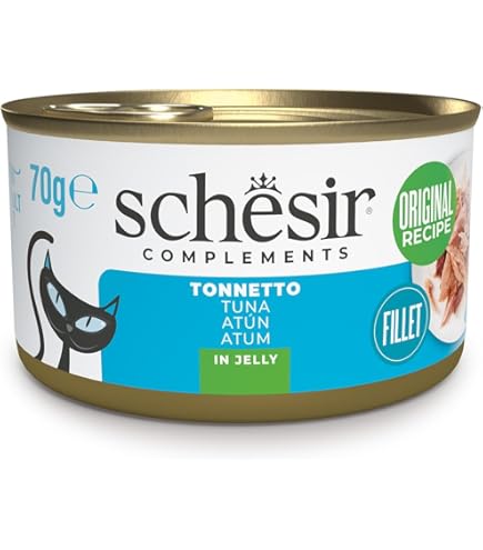Schésir tonijn in gelei variatiepakket voor kat 6x85g