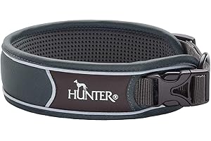 Hunter 4016739676252 25-35 cm Divo naszyjnik szary, szary