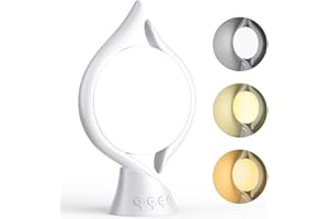 Wopigh Sad Light Therapy Lamp - 10000 Lux with 3 Colors, 4 Timers, 5 Intensities and Memory Function, UV-Free Sunlight for Home/Office