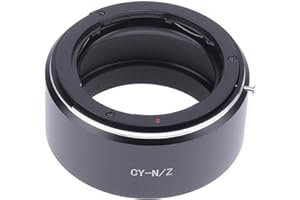 Hersmay CY-NIKKOR Z Lens Mount Adapter Compatible with Contax/Yashica (CY) SLR Lens to Fit For Nikon Z Mount Z5 Z6 Z7 Z50 Mirrorless Camera Body