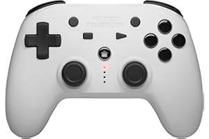 Retro Fighters PS Defender Wireless Bluetooth Controller White - PS3, PS4 & PC Compatible