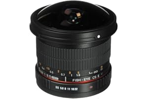 Rokinon HD8M-NEX Obiektyw rybie oko 8 mm f/3,5 HD ze zdejmowanym kapturem do Sony E-Mount DSLR