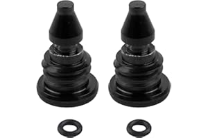 Wjelet Lot de 2 vis de purge de vélo avec joint torique, frein à disque en alliage de titane pour vélo Magura MT2 MT4 MT5 MT7 MT8 EBT Bike