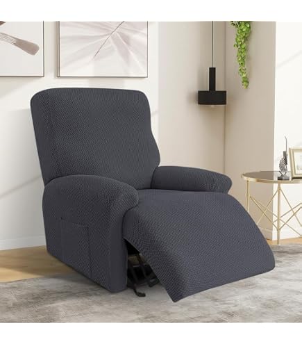 Fodera Di Ricambio Per Poltrona IKEA KARLSTAD (Modello Normale) – Tessuto Crown Blu Oceano, Lavabile E Antigraffio