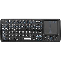 Rii Mini Bluetooth-toetsenbord, draagbaar draadloos oplaadbaar