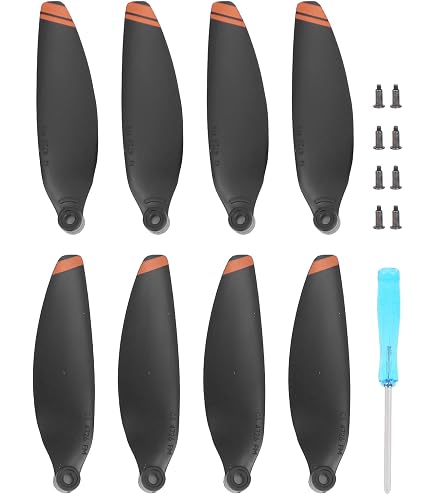 8 Hélices De Rechange Pour Drones G9 Et G10 – Pack De Secours Avec Vis Incluses - 7